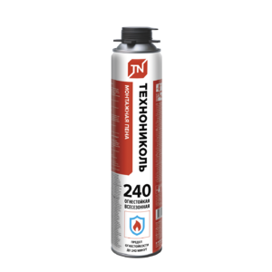 Пена монтажная ТехноНИКОЛЬ 240 PROFESSIONAL огнестойкая