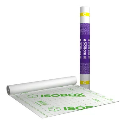 Паро-гидроизоляционная плёнка ISOBOX С